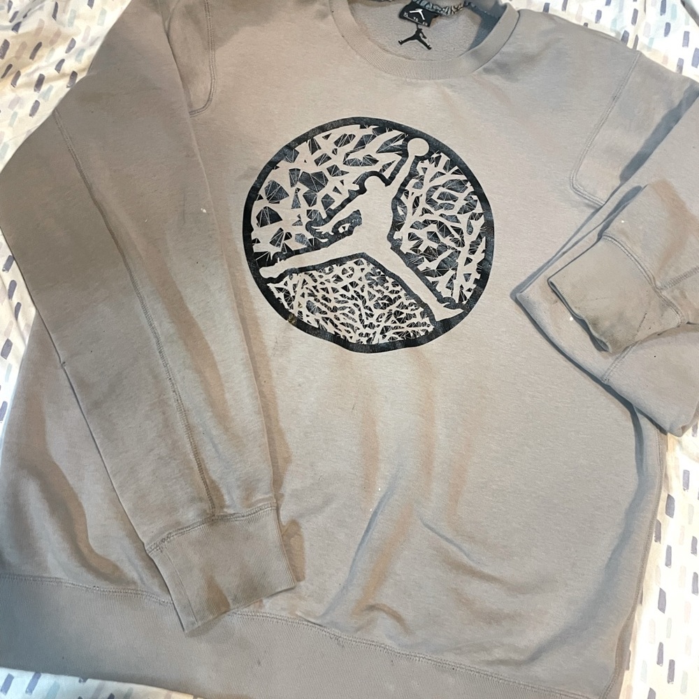 Grey Jordan sweatshirt